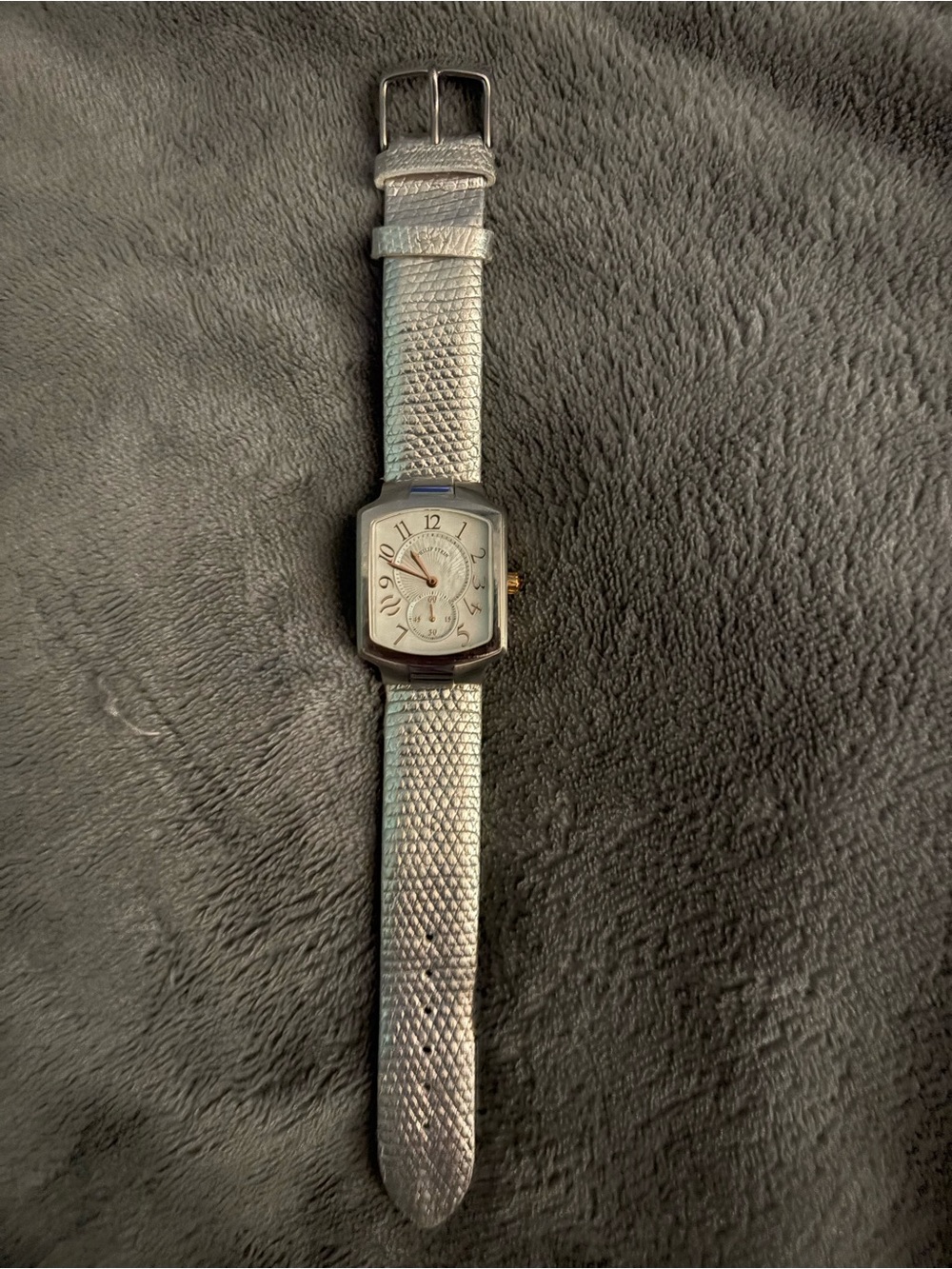 Philip Stein Signature Women's Watch Silver Lizard Strap Natural Frequency - Picture 4 of 7